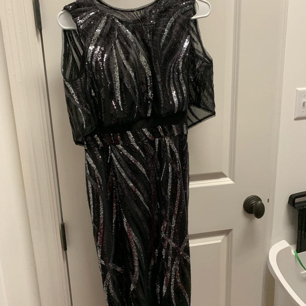 BCBG 2 piece sequin dress